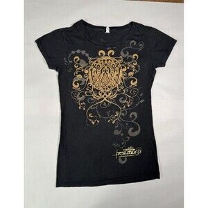 2009 Twilight New Moon Baby Tee TV Movie Promo Vampire Werewolf Y2K Junior L